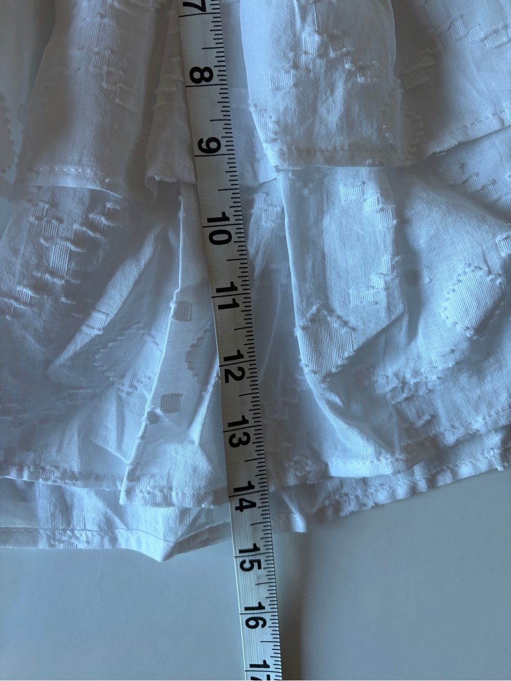 Splendid white cotton set mini skirt cropped tank top stretch women’s XS/small - Picture 10 of 10